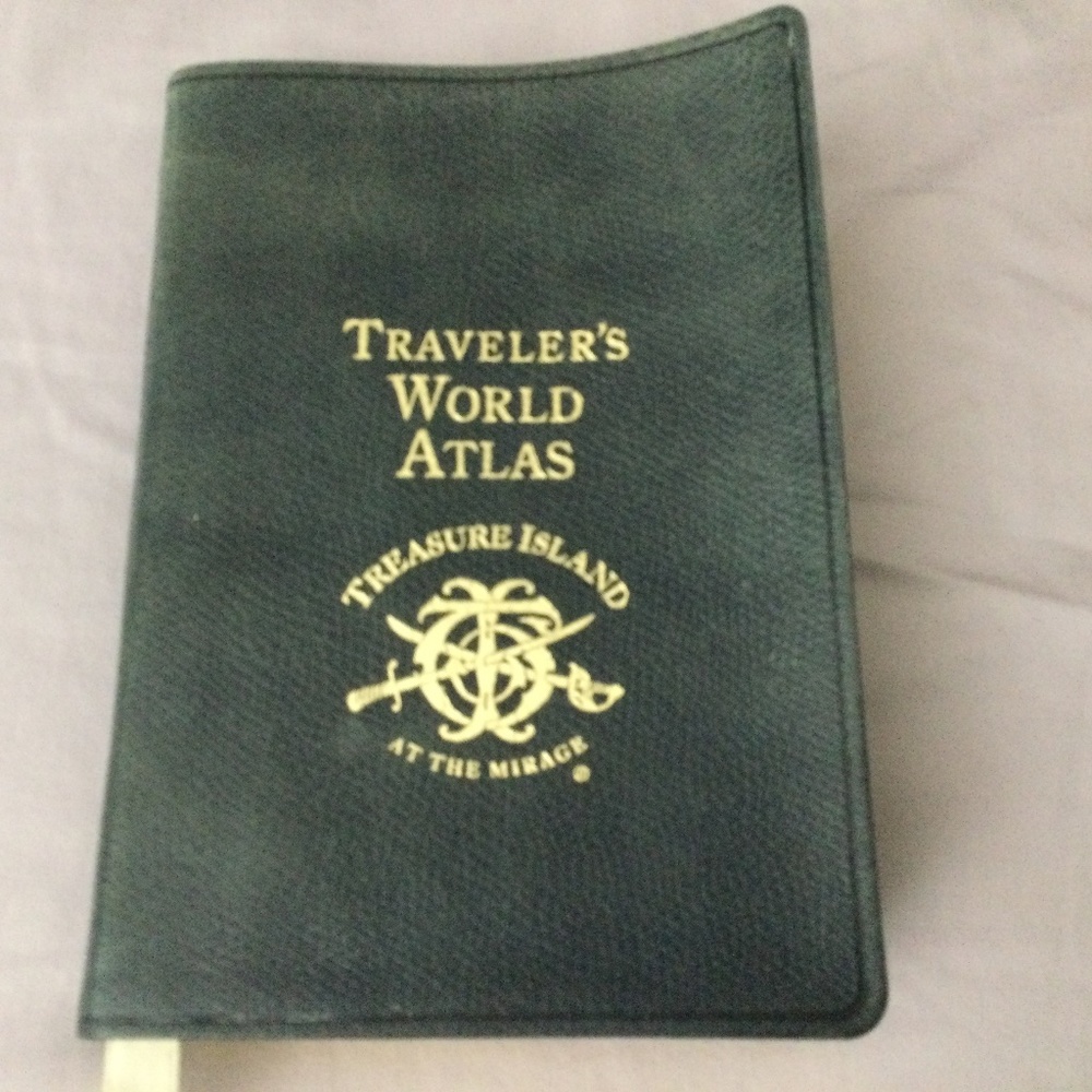 Tiffany and Company travelers world atlas
